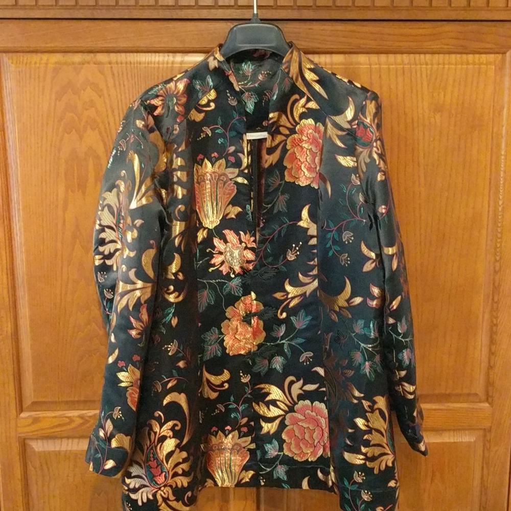 Women's silky Soft Surroundings jacket/blazer